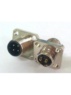 cof-ly传感器连接器-M12方法兰插座/针型和孔型