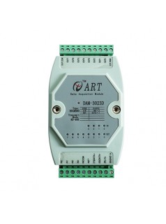 4路隔离数字量输入/8路隔离集电极开路输出DAM3023D阿尔泰科技