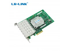 PCIe x4 六光口千兆 SFP 以太网网络适配器图2