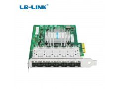 PCIe x4 六光口千兆 SFP 以太网网络适配器图3