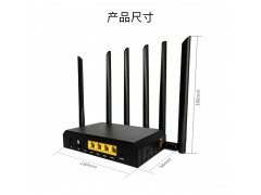 4G插卡路由器全网通用工业级双频百兆网口2.4+5.8G转wifi转有线图3